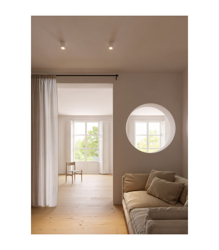 Era Surface Round Surface Mounted Downlight White GU10 8W-2