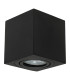 Era Surface Square Surface Mounted Downlight Black GU10 8W-1