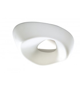 Ceiling 5 Light E27 Outdoor IP44, Polished Chrome, Opal White - 1