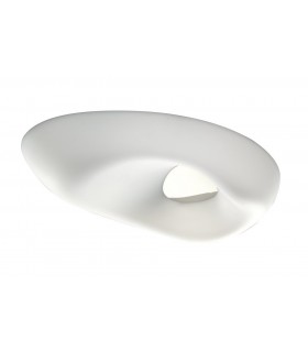 Ceiling 6 Light E27 Outdoor IP44, Polished Chrome, Opal White - 1