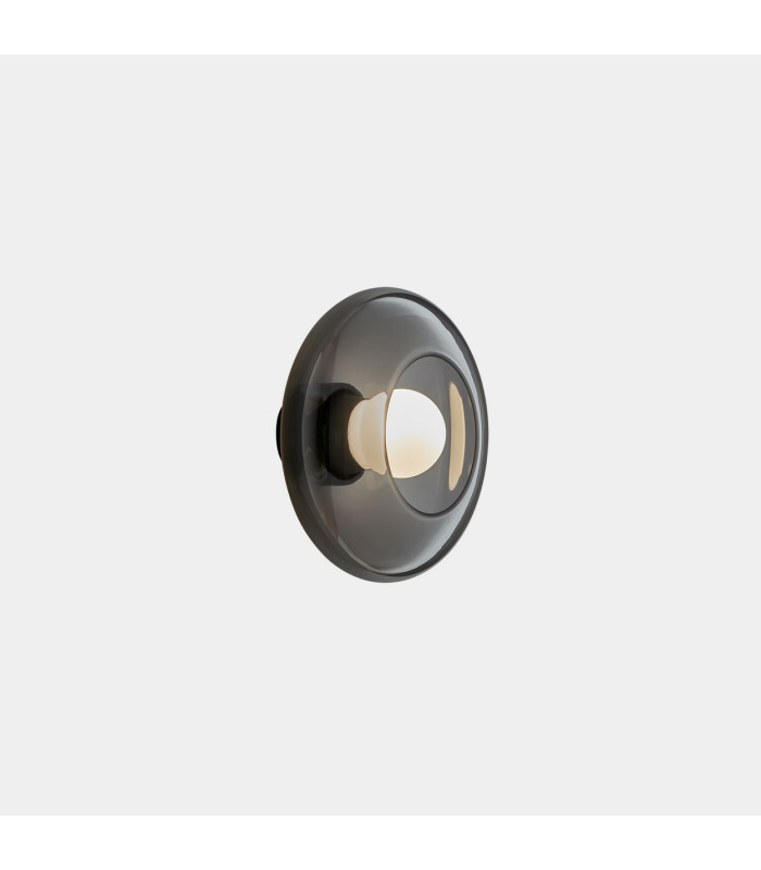 Trip Glass Bowl Wall Lamp Fumé E14 9W-1