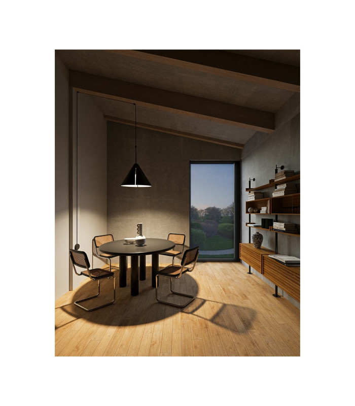 Super Dome Wall Lamp Black E27 15W-2