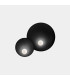 Trip 54cm Integrated LED Wall Lamp Black E14 18W-1