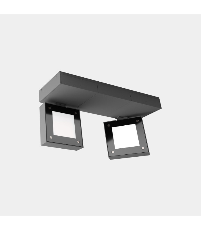 Modis Outdoor Modern Wall Lamp 43cm Urban Grey LED 26.4W CCT 2700-3200-4000K IP66 On-Off-3