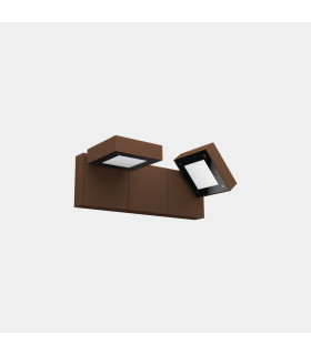 Modis Outdoor Modern Wall Lamp 43cm Brown LED 26.4W CCT 2700-3200-4000K IP66 On-Off-1