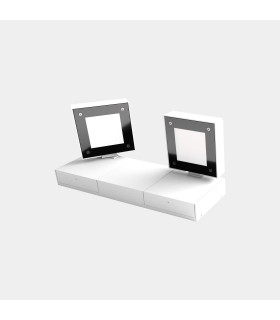 Modis Outdoor Modern Wall Lamp 43cm White LED 26.4W CCT 2700-3200-4000K IP66 On-Off-2