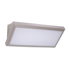 Samper Outdoor Wall Down Lamp Grey LED 12W 3000K IP65 On-Off-1