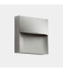 Sam Outdoor Flush Wall Lamp 18cm Grey Semitransparent LED 18.5W CCT 2700-3200-4000K IP66 On-Off-1