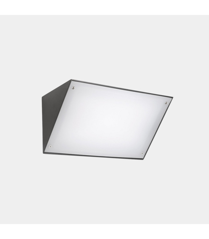 Curie Outdoor Wall Down Lamp 26cm Urban Grey LED 14.4W CCT 2700-3200-4000K IP65 On-Off-1