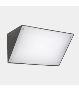 Curie Outdoor Wall Down Lamp 35cm Urban Grey LED 28.9W CCT 2700-3200-4000K IP65 On-Off-1