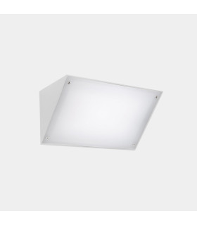 Curie Outdoor Wall Down Lamp 26cm White LED 14.4W CCT 2700-3200-4000K IP65 On-Off