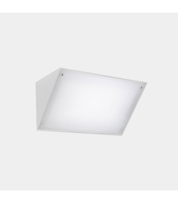 Curie Outdoor Wall Down Lamp 26cm White LED 14.4W CCT 2700-3200-4000K IP65 On-Off