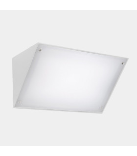 Curie Outdoor Wall Down Lamp 35cm White LED 28.9W CCT 2700-3200-4000K IP65 On-Off