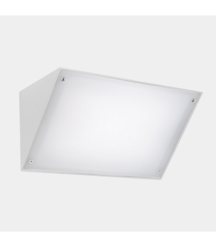 Curie Outdoor Wall Down Lamp 35cm White LED 28.9W CCT 2700-3200-4000K IP65 On-Off