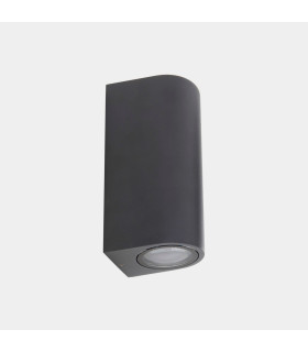 Eko Outdoor Up Down Wall Lamp Urban Grey GU10 16W IP66-1