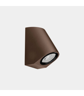 Eko Outdoor Wall Down Lamp Brown GU10 8W IP66