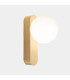 Perlina Globe Wall Lights Matte Gold LED 8.8W CCT 2700-3000-4000K IP44 Dali Dimmming-1