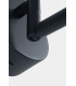 Clip Wall Lamp with Shade Black E27 17.4W 2700K On-Off-3