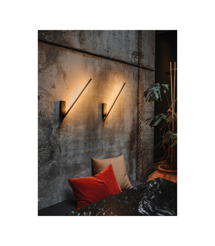 Tubs Integrated LED Wall Lamp Black 8.4W 2700K On-Off-2