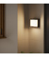 Creu Square Outdoor Modern Wall Lamp Black LED 15.2W CCT 2700-3200-4000K IP65 On-Off-2