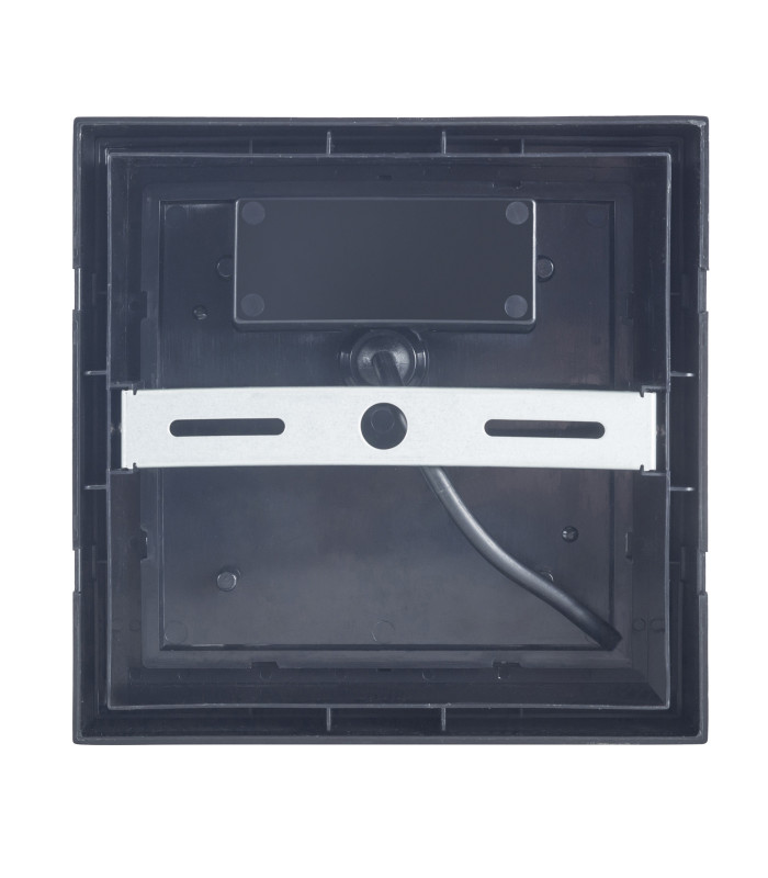 Creu Square Outdoor Modern Wall Lamp Black LED 15.2W CCT 2700-3200-4000K IP65 On-Off-3