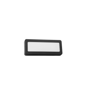 Kairo Outdoor Flush Wall Lamp Black White LED 5.4W CCT 2700-3200-4000K IP65 On-Off-1