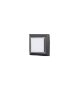 Kairo Outdoor Modern Wall Lamp Black White LED 4W CCT 2700-3200-4000K IP65 On-Off