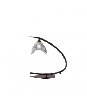 Table Lamp 1 Light G9 Small, Black Chrome - 1