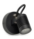 Vista Outdoor Display Light Black Faceted LED 4.9W 3000K IP65 On-Off-3