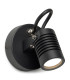 Vista Outdoor Display Light Black Faceted LED 4.9W 3000K IP65 On-Off-4