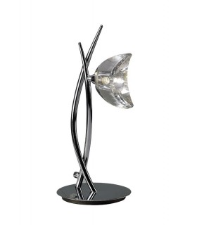 Tall Table Lamp 1 Light G9, Polished Chrome - 1