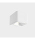 Wilson Square Outdoor Up Down Wall Lamp White Matt LED 10.2W 2700K IP65 On-Off