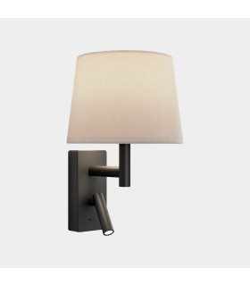 Metrica Reading Wall Light Black E27 17.3W 2700K On-Off