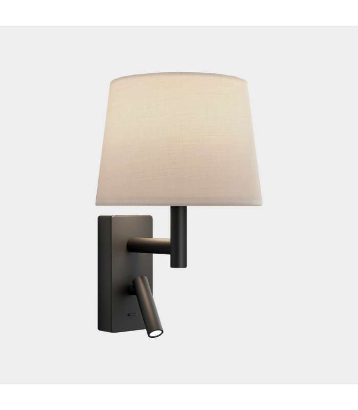 Metrica Reading Wall Light Black E27 17.3W 2700K On-Off