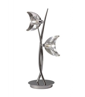 Table Lamp 2 Light G9, Polished Chrome - 1