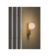 Perlina Globe Wall Lights Matte Gold LED 8.8W CCT 2700-3000-4000K IP44 On-Off-2