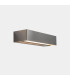 Lia Outdoor Wall Down Lamp 25cm Satin Nickel LED 8.1W CCT 2700-3000-4000K On-Off-1