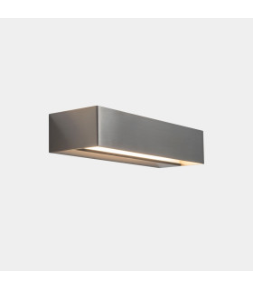 Lia Outdoor Wall Down Lamp 25cm Satin Nickel LED 8.1W CCT 2700-3000-4000K On-Off-1