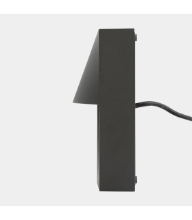 Sam Outdoor Flush Wall Lamp 14cm Urban Grey LED 3.5W CCT 2700-3200-4000K IP66 On-Off-2
