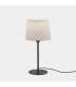 Metrica Round Table Lamp with Round Tapered Shade Black E27 15W-1