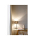 Metrica Round Table Lamp with Round Tapered Shade Black E27 15W-2