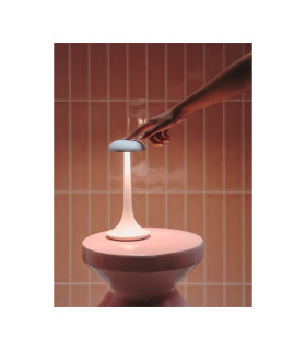 Portobello Outdoor Portable Lamp White Sandblasted LED 2.1W 2700K IP44 Touch Dimming-2