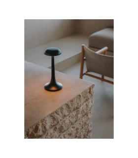 Portobello Outdoor Portable Lamp Black Sandblasted LED 2.1W 2700K IP44 Touch Dimming-2