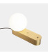 Perlina Globe Table Lamp Matte Gold LED 8.8W CCT 2700-3000-4000K Touch Dimming-1