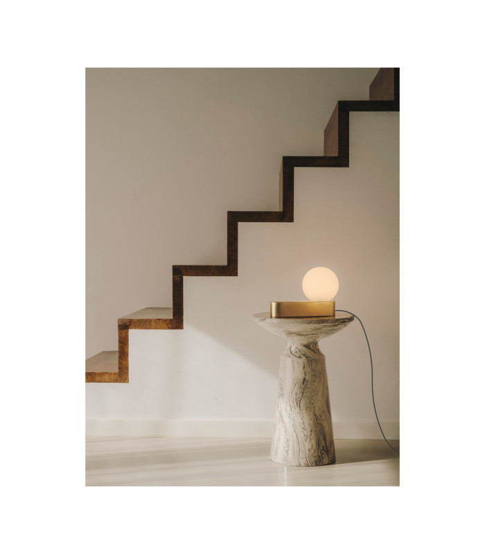 Perlina Globe Table Lamp Matte Gold LED 8.8W CCT 2700-3000-4000K Touch Dimming-2
