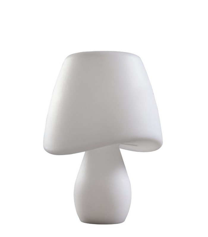 Table Lamp 2 Light E27 Outdoor IP65, Opal White - 1