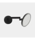 Vanity Illuminated Bathroom Mirror Black Sandblasted LED 10.5W 3000K IP44 Touch Dimming-3