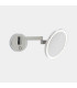 Vanity Illuminated Bathroom Mirror Chrome Sandblasted LED 10.5W 3000K IP44 Touch Dimming-1