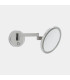 Vanity Illuminated Bathroom Mirror Chrome Sandblasted LED 10.5W 3000K IP44 Touch Dimming-2