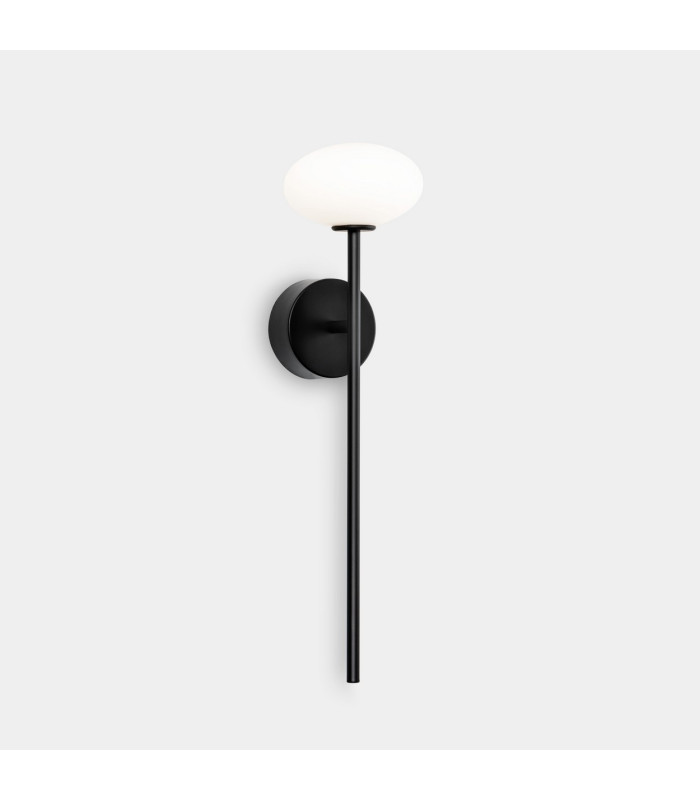 Bloom Bathroom Wall Lamp Black LED 7.5W 2700K IP44 On-Off-1